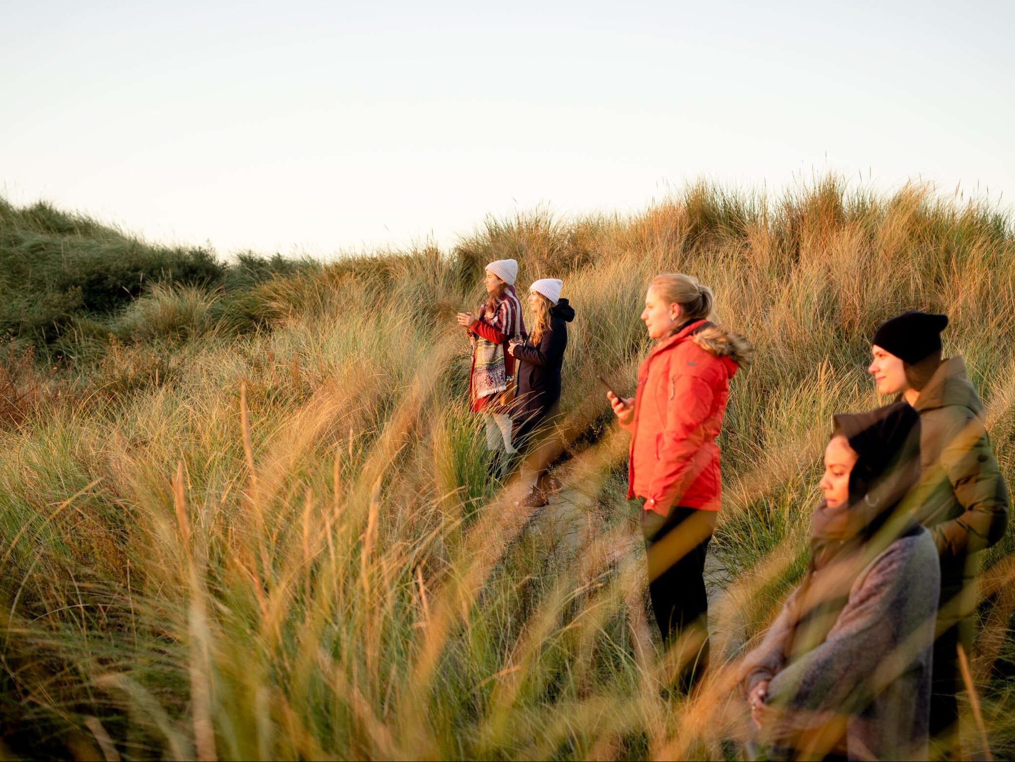 Yoga in de duinen